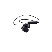 Verbatim Stereo Earphones with Microphone - Black-Wired earphones