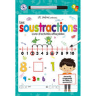 Mega Editions Loulous Presents "Subtractions" Wipe-Clean-educational book