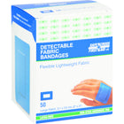 Metal Detectable Bandages - Sterile, Say308, 250 Pack-Fabric Patch