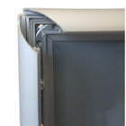 Eddie's Hang-Up Display Ltd. Snap Frame Poster Holders - Black Aluminum - 22" x 28" - 5 Pack-Black frame