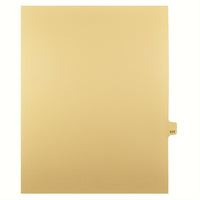 Mark Maker Legal Tabs - Letter Size - Buff - 1/25th cut - 25 tabs per package - 5 packages Pack - Number 117-Buff Single Tabs