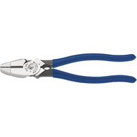 Klein Tools High Leverage Side Cutters With Bolt Holder - 9-3/8"L-Quantity per pack - 1