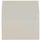 JAM Paper A7 Invitation Envelopes, 5.25 x 7.25, Strathmore Natural White Laid, 250 Pack (STTL713H)-Blank interior for personalized message