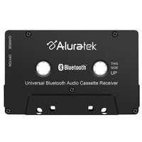Aluratek Universal Bluetooth Audio Cassette Receiver (ABCT01F)-Convert your vehicle's cassette deck into a Bluetooth audio receiver
