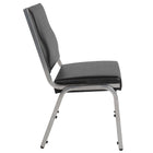 Flash Furniture HERCULES Series Black Antimicrobial Vinyl Bariatric Medical Reception Chair-Stack Quantity: 10