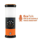 ECOXGEAR Waterproof EcoLantern with High Intensity LED's, Built in 360 Degree Bluetooth Speaker & 4,400 mAh Power Bank, Orange-Up to 20 Hours of Play Time