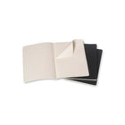Moleskine Cahier Plain Soft Cover Journals - 7.5" x 9.75" - Black - 3 Pack-120 pages, Plain Format