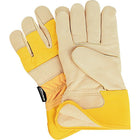 Zenith Safety Premium Quality Fitters Gloves, 2X-Large, Grain Cowhide Palm, Thinsulate Inner Lining - 12 Pack-Cuff Material: Rubberized