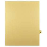 Mark Maker Legal Tabs - Letter Size - Buff - 1/25th cut - 25 tabs per package - 5 packages Pack - Number 193-Buff Single Tabs