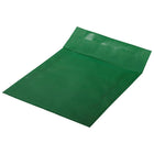 JAM Paper 6 x 6 Square Envelopes, Racing Green Translucent Vellum, 25 Pack (1591938)-Opening: Square