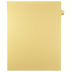 Mark Maker Legal Tabs - Letter Size - Buff - 1/25th cut - 25 tabs per package - 5 packages Pack - Number 154-Buff Single Tabs