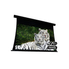 EluneVision Reference AudioWeave 4K Tab Tensioned Screen, Audio-Transparent Material, 112", 16:9-Tab-tensioners ensure a perfectly flat screen surface, today and year after year