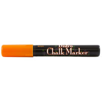 JAM Paper Marvy Uchida Liquid Chalk Markers Erasable Dustless - Broad Point - Orange-These versatile Chalk Markers can be used on any non-porous surface such as: Whiteboards, Lightboards, Chalkboards, Windows, Windshields, and more!