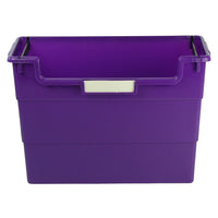 Romanoff Plastic Desktop Organizer, Purple, 6/Pack (ROM77606)-A Perfect Way To Store And Organize Papers