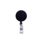 Beslayn Heavy Duty Round Badge Reel with Reinforced Vinyl Strap And Belt Clip, Chrome, 50 Pack-Heavy Duty round ID card reel feature 24" (588mm) retractable nylon cord with reinforced vinyl strap to attach ID badges, keys and other essentials