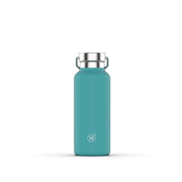 Minimal Stainless Steel Insulated Flask - Aqua - 500ml-Highest rated, corrosion and oxidation resistant stainless steel