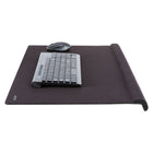 Allsop ErgoEdge Deskpad with Wrist Rest - Black-Dimensions: 29.5" L x 16.5" W x 1.5" H