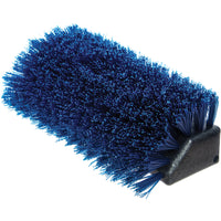 Boot 'N Shoe Brushes, Replacement Brush, 3 Pack-Replacement Brush, Blue