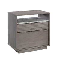 Sauder East Rock Lateral File - Ashen Oak-Ashen Oak, Engineered Wood