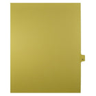 Mark Maker Legal Exhibit Index Tab Buff Single Tabs, 1/25th Cut, Letter Size, No Holes, Number 41, 25 Pack-Buff Single Tabs, 1/25th Cut