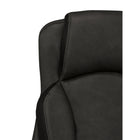 Brassex Isaac Executive Office Chair - Grey-Durable, breathable mesh fabric keeps you comfortable during long working hours