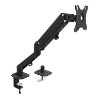IntekView Single Monitor Stand with Gas Spring-Gas Spring Mechanism assists in effortless height adjustments