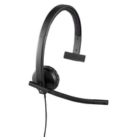 Logitech H570E Mono USB Headset-Optimized for Microsoft Lync, Cisco compatible, Skype certified, compatible with most leading UC platforms