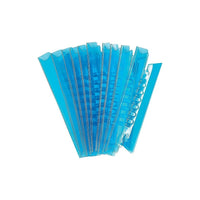 Pendaflex Blue Flexible Tabs - 3-1/2" - 25 Pack-Soft plastic tab is designed to allow for easy insertion into hanging folders
