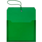 JAM Paper Plastic Envelopes, 2 5/8 Expansion, Elastic Closure, 9.75x13, Assorted Poly Colors, 6 pack (218e25bgopfuclg)-4