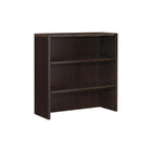Office Star Napa Collection Open Hutch, Espresso-Features 1” top and end panels