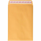 JAM Paper 7.5" x 10.5" Open End Catalog Envelopes with Peel and Seal Closure - Brown Kraft Manila - 500 Pack-Colour: Brown Kraft Manila
