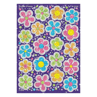 Trend Enterprises Sparkle Stickers, Flower Power, 480 Pack (T-63308)-Size: Large