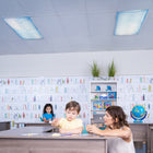 Educational Insights Classroom Light Filters - 2' x 4' - Clouds - Set of 4-7