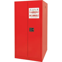 Zenith Safety Paint/Ink Cabinet, 96 Gal., 5 Shelves-Capacity: 96 gal.
