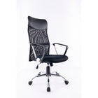 Brassex Noah Executive Office Chair - Black-Built-in tilt mechanism and gas lift let you properly align your entire body to your workspace