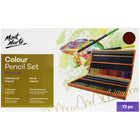Mont Marte Premium Colour Pencils Box Set - 72 Assorted Colours-72 colour pencil set