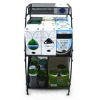 The Storage House Multi-Purpose K-Cup Organizer - 4x24 K-Cup Boxes-Capacity: 4x24-pack K-Cup sleeves (19.5 cm x 10.5 cm) or 18 Tassimo T DISC boxes (7 cm x 7 cm) or 4 x Tannex 68309 Utility Sleeve