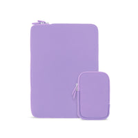 LOGiiX Vibrance Essential 14" Laptop Sleeve - Purple-Purple - Fabric