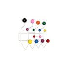 Plata Import Balls Hang It All, Multicolour Finish (CH-02-COLOR)-Room Use: Bedroom, Closet, Kids Bedroom