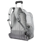 High Sierra Powerglide Rolling Backpack - Silver Heather-21"H x 14"W x 9"D