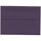 JAM Paper 4bar A1 Envelopes, 3.63 x 5 1/8, Dark Purple, 250 Pack (563912502H)-Purple dark base envelope