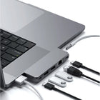Satechi Pro Mini Multiport Hub - Space Grey-USB-A, USB-C compatibility
