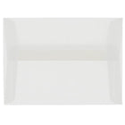 JAM Paper A2 Invitation Envelopes, 4.38 x 5.75, Clear Translucent Vellum, 50 Pack (53794I)-Clear translucent envelope