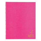 Blueline Notepro Pink Ribbon Hardcover Notebook, 9-1/4" x 7-1/4", Bright Pink, 150 Pages-Consists of recycled paper, using a minimum of 50% of post-consumer recycled fibres, FSC® Certified