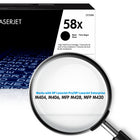 HP 58X (CF258X) High Yield Black Original LaserJet Toner Cartridge-High Yield page yield