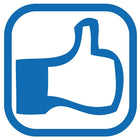 Trodat S-Printy 4921 Mini Stamp, Thumbs Up, Blue Ink-Makes thousands of clear, crisp impressions