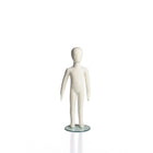 Can-Bramar RP 2-3-Years Old Soft Flexible Mannequin, 37"H, 11" Dia Glass Base, Fabric Nude-2-3-Years Old Soft Flexible Mannequin in nude fabric. Perfect for fashion displays and store fixtures.