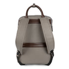 Bugatti Contrast Collection - Backpack - Grey-Zippered main compartment