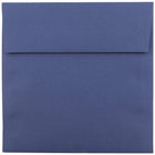 JAM Paper 6.5" x 6.5" Square Envelopes, Presidential Blue, 25 Pack (263917218)-Square invitation envelope