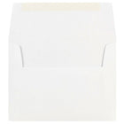 JAM Paper A7 Invitation Envelopes, 5.25 x 7.25, White, 250 Pack (73767H)-Blank interior for personalized message
